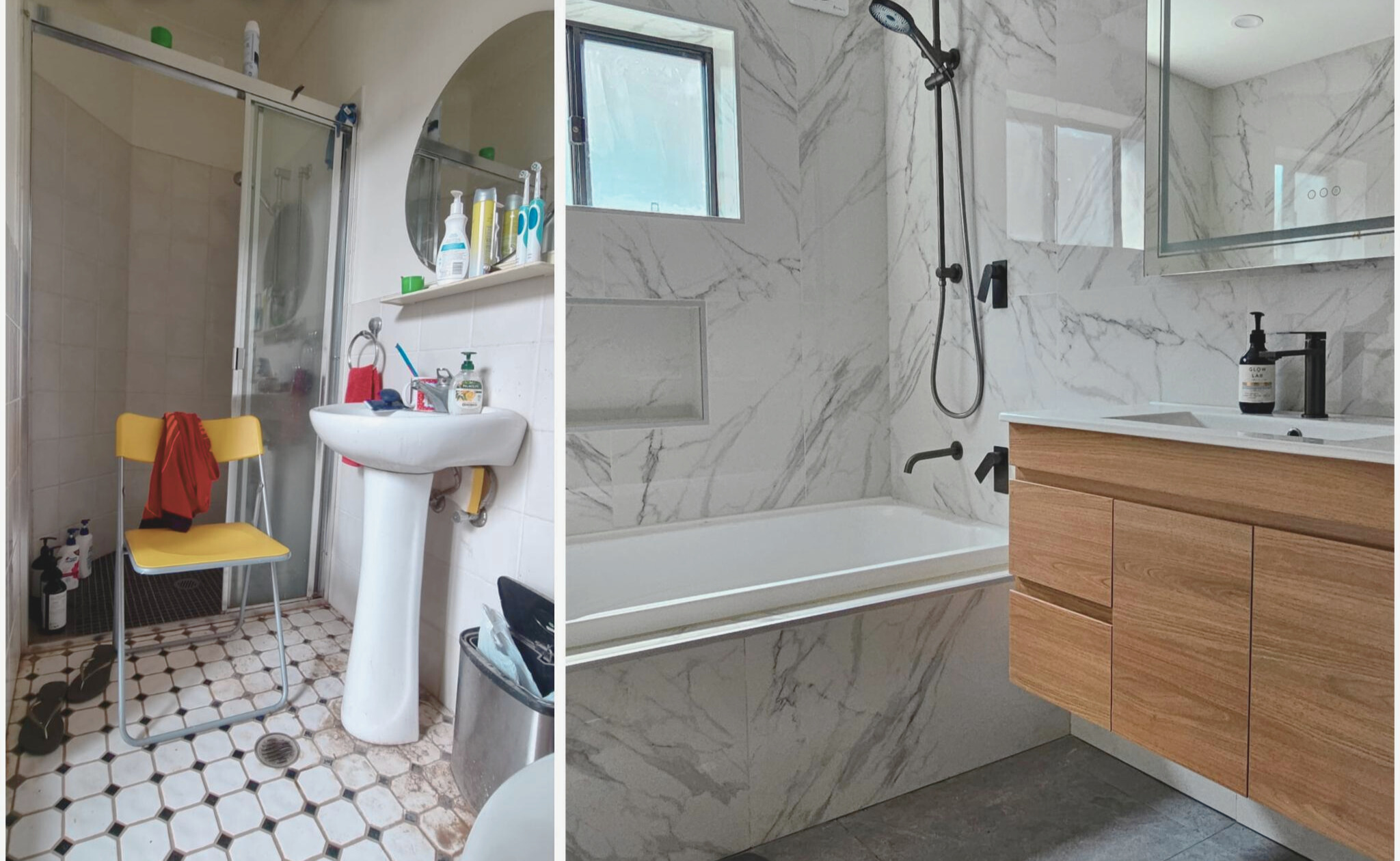 Premium bathroom materials and finishes Sydney